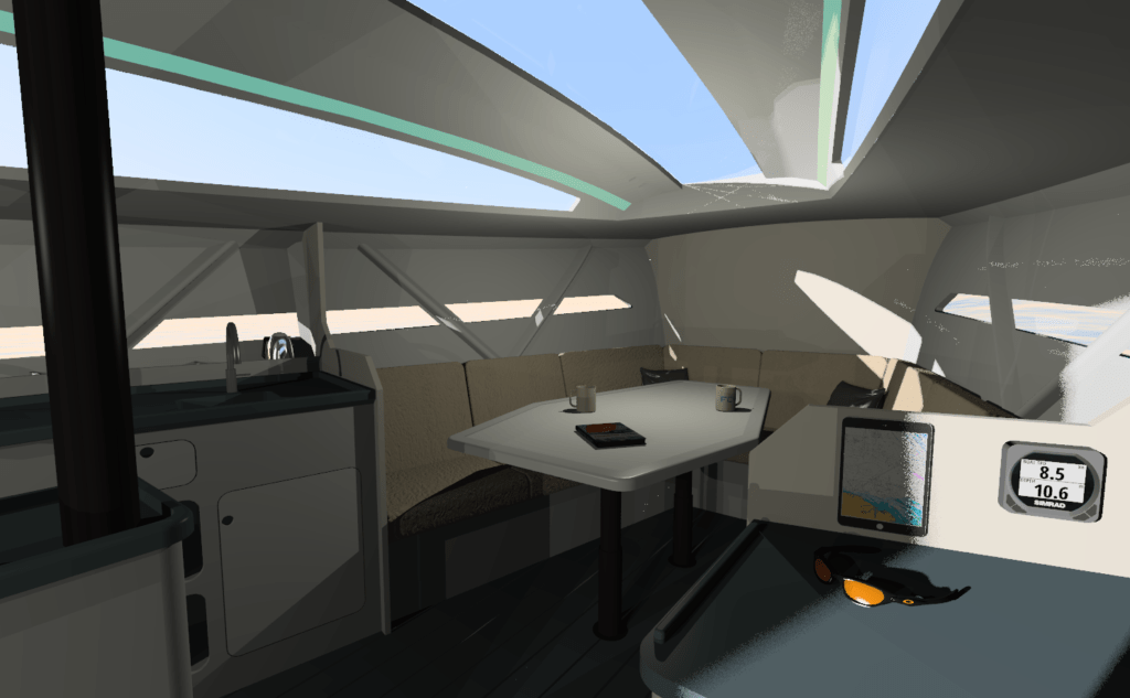 boat interior